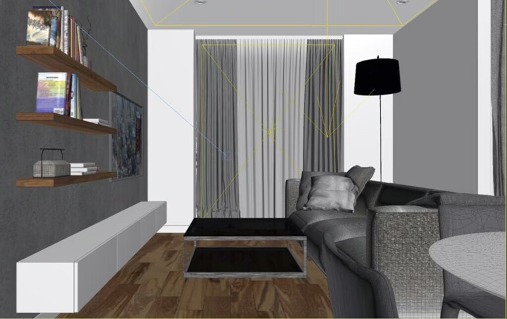 Дизайн-проект 2 комнатной квартиры, фото 4