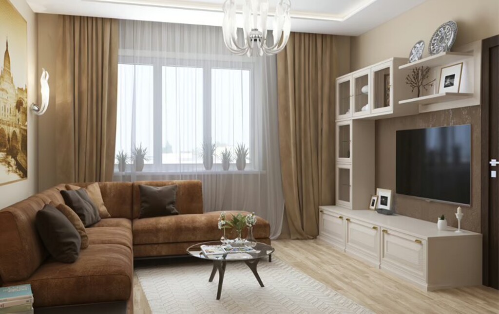 Дизайн-проект элитной квартиры, эксклюзивный ремонт, фото 1