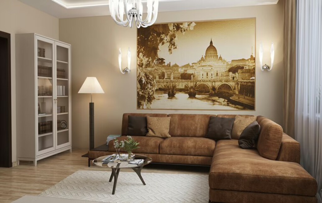 Дизайн-проект элитной квартиры, эксклюзивный ремонт, фото 17