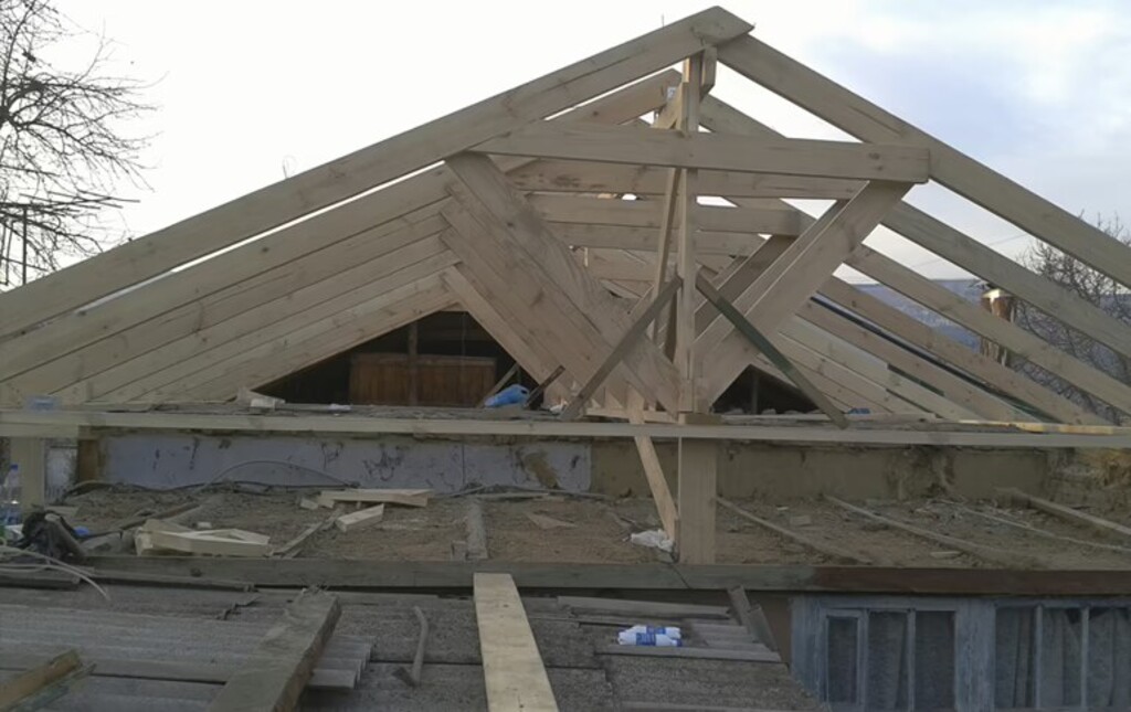 Реконструкция крыши частного дома, фото 1