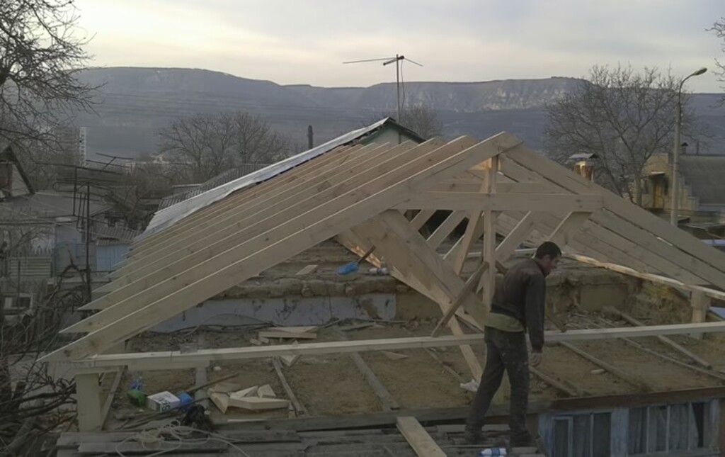 Реконструкция крыши частного дома, фото 3