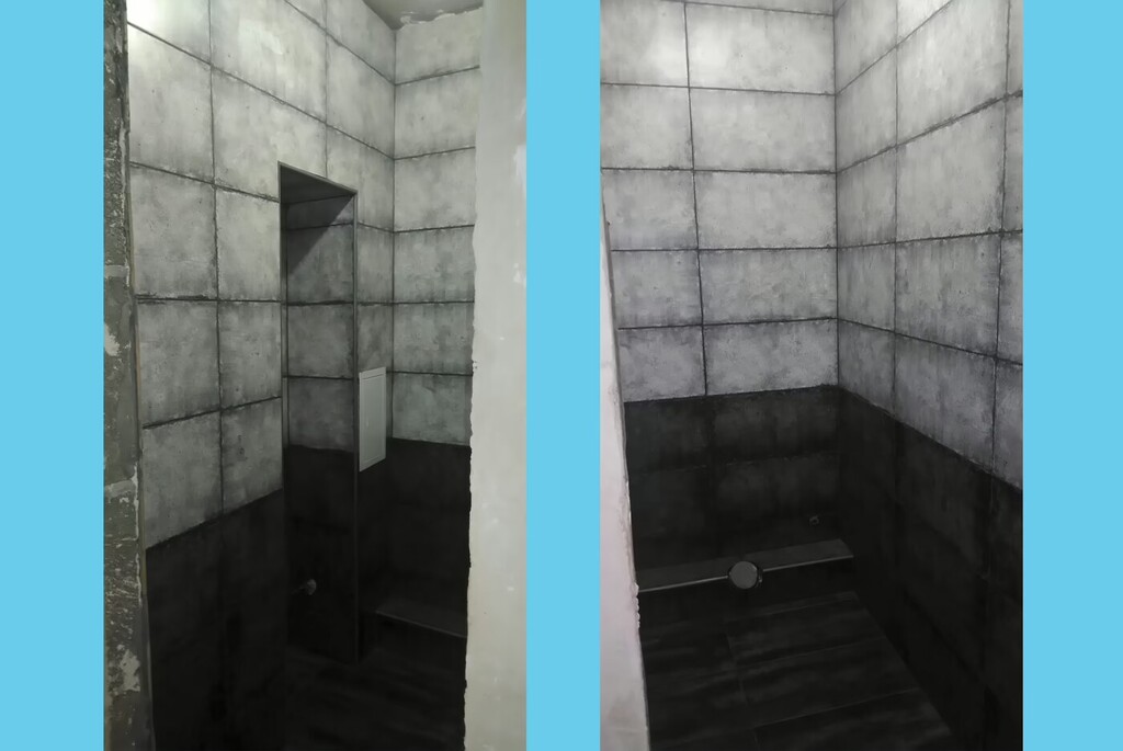 Укладка плитки в ванной и в с/у в ЖК Акварели | Краснодар — фото 5